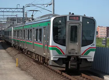 La ligne Tohoku de la JR East.