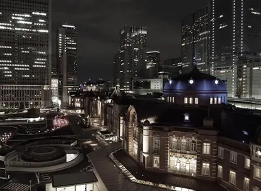 Tokyo Station by night Tokyo Station by night