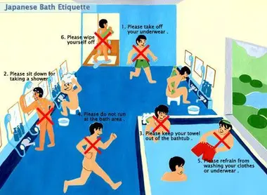 onsen règles des onsen
