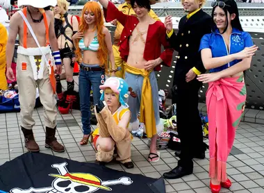 Cosplayers déguisés en leurs personnages favoris