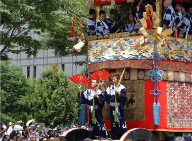 Carroza del festival Gion (Gion matsuri).