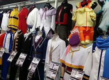 Les costumes du magasin Mandarake