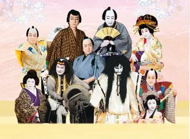 Des acteurs de Kabuki