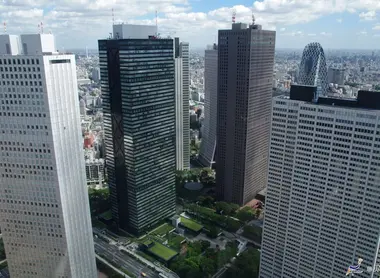 Vue depuis la mairie de Tokyo Vue depuis la mairie de Tokyo