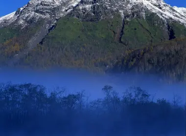 The majestic mountains around Kamikochi The majestic mountains around Kamikochi