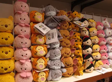 Les tsum tsum du Disney Store Shibuya