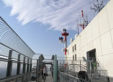 L'observatoire extérieur de la tour Sunshine 60