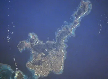 Ishigaki-jima vue du ciel Ishigaki-jima vue du ciel