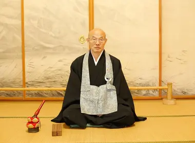 Un des prêtres de Gokurakuji Un des prêtres de Gokurakuji