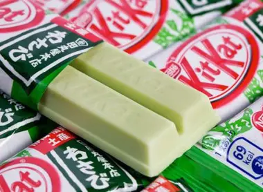 El chocolate con wasabi tiene un sabor sorprendente pero delicioso.