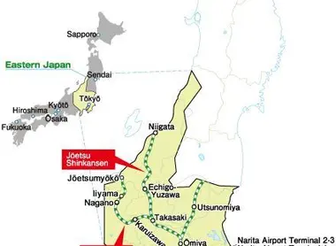 Le pass JR east Niigata Nagano Le pass JR east Niigata Nagano