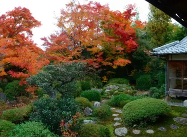 Le magnifique jardin du Genko an