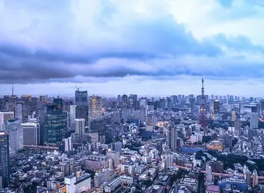 Vue depuis la Roppongi Hills Mori Tower.
