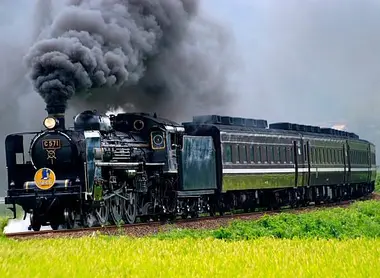 La locomotive SL Yamaguchi C571 La locomotive SL Yamaguchi C571