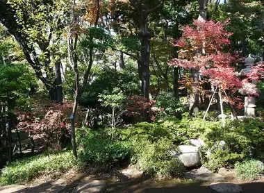 Le jardin de la maison Kyū Asakura  Le jardin de la maison Kyū Asakura