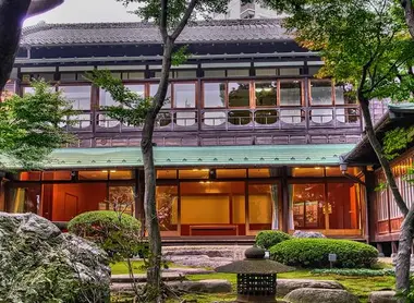 La beauté de la maison Kyū Asakura.