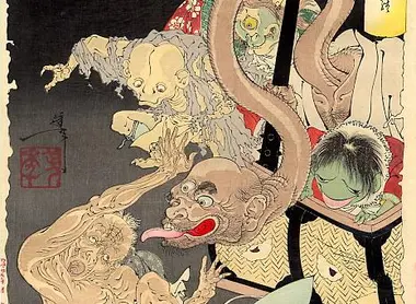 Les Yokaï, ces créatures étranges viennent perturber un vieil homme Les Yokaï, ces créatures étranges viennent perturber un vieil homme