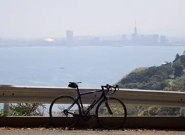 Vue sur Fukuoka depuis Nokonoshima Vue sur Fukuoka depuis Nokonoshima