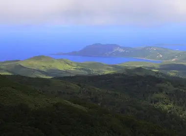 Paysage de l'île Rebun Paysage de l'île Rebun