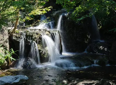 Cascades du jardin Shirotori