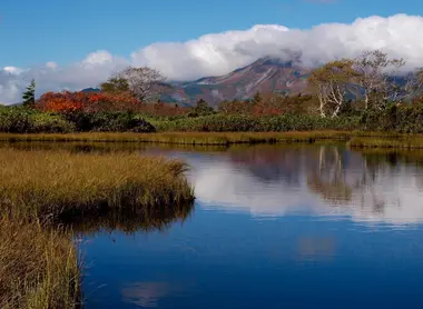 The Daisestsuzan park with autumn colors