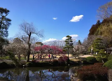 General view of the Kairaku-en garden General view of the Kairaku-en garden