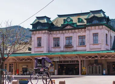 La superbe gare préservée de Moji-kô La superbe gare préservée de Moji-kô