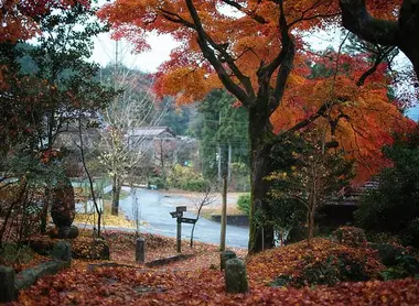 The Nakasendô road in fall