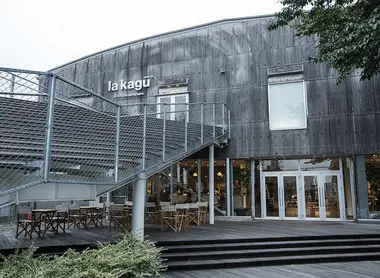 La terrasse de La Kagu à Tokyo