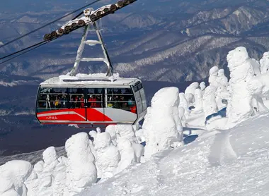 Le téléphérique du mont Hakkôda