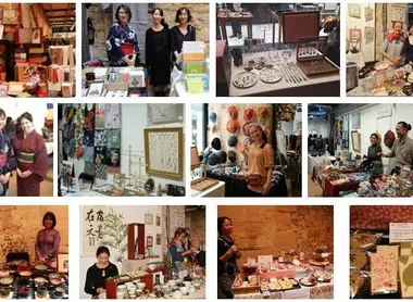 Quelques-uns des exposants du salon Idées Japon