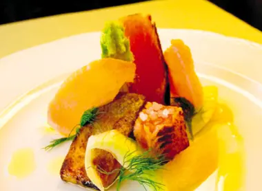 Le restaurant Al Ché-cciano propose un fin mélange de cuisine italienne et d'ingrédients japonais