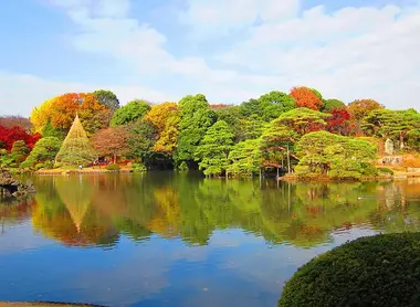 Dégradé des couleurs du jardin Rikugi-en Dégradé des couleurs du jardin Rikugi-en
