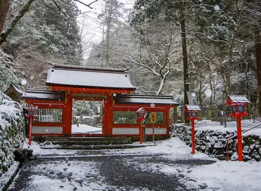 Le sanctuaire Kibune Jinja, à Kyoto