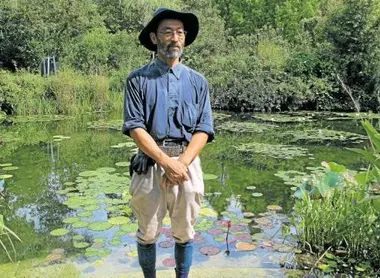 Yutaka Kawakami, le jardinier en chef du jardin de Claude Monet à Kitagawa Yutaka Kawakami, le jardinier en chef du jardin de Claude Monet à Kitagawa