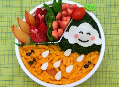 Quand un nuage s'invite dans votre assiette Bento