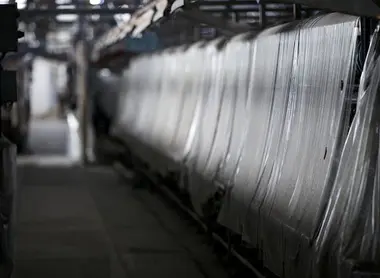 L'intérieur de la filature de soie de Tomioka