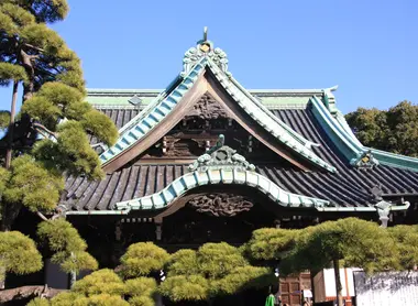 Le temple Taishakuten de Shibamata, près de Tokyo Le temple Taishakuten de Shibamata, près de Tokyo