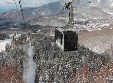 Depuis le téléphérique n°3 qui monte au sommet 