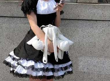 Une gothic lolita à Harajuku Une gothic lolita à Harajuku