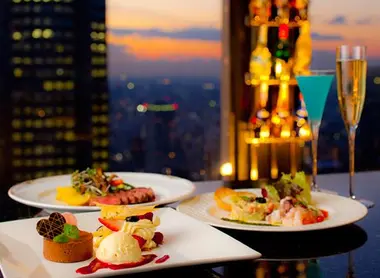 Restaurant du Keio plaza hotel de Tokyo