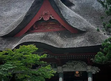Le sanctuaire Sanji gôsaiden sur le mont Haguro, Yamagata Le sanctuaire Sanji gôsaiden sur le mont Haguro, Yamagata