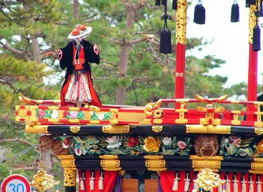 Marionnettes Karakuri ningyo au Festival Takayama matsuri