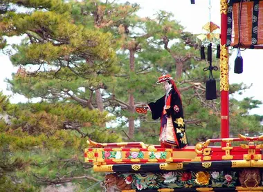 Marionnettes Karakuri ningyo au Festival Takayama matsuri