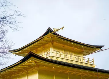Zoom sur les dorures du Kinkakuji de Kyoto Zoom sur les dorures du Kinkakuji de Kyoto