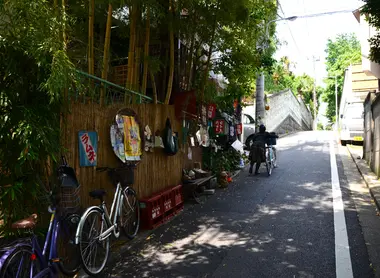 Les rues des quartiers de Yanaka et Nezu Les rues des quartiers de Yanaka et Nezu