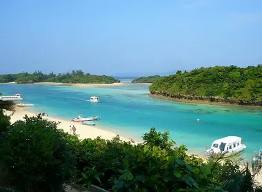 Kabira Bay on Ishigaki-jima Island (Okinawa)