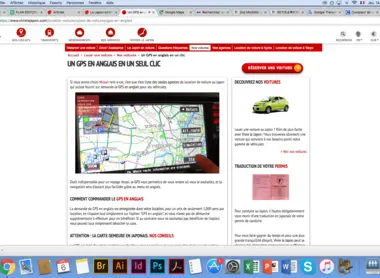 Avec notre service de location de voitures, accédez au GPS en anglais pour sillonner les routes japonaises 