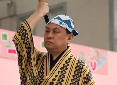 Le porteur d'ombrelle de la courtisane, "Kasamochi no otokoshu"