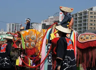 El festival Chagu chagu umako en la prefectura de Iwate. El festival Chagu chagu umako en la prefectura de Iwate.